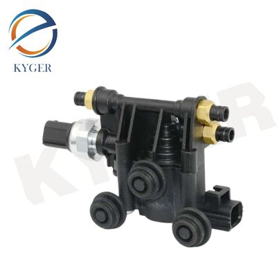 วาล์วบล็อกปั๊มแขวนอากาศสําหรับ L322 Lr3 Lr4 ระบบขับเคลื่อนอัตโนมัติ วาล์วกระจาย RVH 000046 สําหรับ Land Rover Discovery3 4