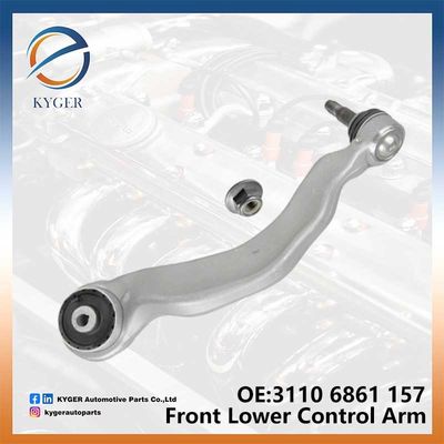 31106861158 31106861157 แขนควบคุมด้านล่างด้านหน้าสําหรับ BMW G11 G12 G30 G31 ขายตรงจากโรงงาน 3110 6861 158