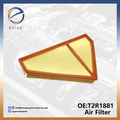 T2R1881 เครื่องยนต์อะไหล่รถยนต์ เครื่องกรองอากาศ T2R1882 สําหรับ Jaguar F-Type X152