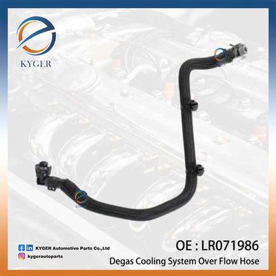 ระบบปรับปรุงความเย็น Degas Over Flow Hose LR071986 J9C1431 สําหรับ Land Rover Range Rover Evoque Discovery Sport