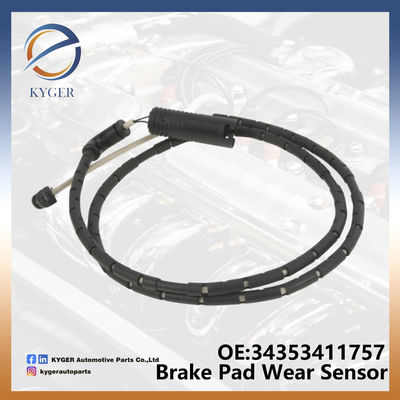 34353411757 อะไหล่รถยนต์ แพดเบรค เซนเซอร์สวมใส่ด้านหลัง 3435 3411 757 สําหรับ BMW X3 E83