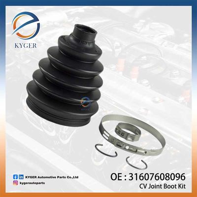 CV Joint Boot Kit Shaft หน้าใน CV Joint Boot Kit 31607608096 3160 7608 096 สําหรับ BMW X3 F25 X4 F26 X5 F15 F85 X6 F16 F86