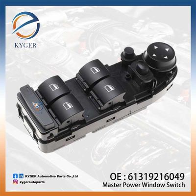 สวิทช์หน้าต่างพลังงานหลัก 61319216049 6131 9216 049 61319193659 ฟิตสําหรับ BMW X1 E84 3 E90 X5 E70 X6 E71 E72