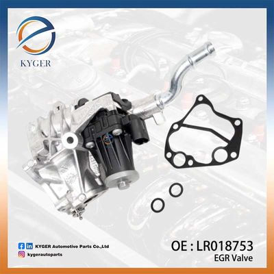 วาล์ว EGR 3.0L LR018753 JDE10761 วาล์วการหมุนเวียนใหม่ของก๊าซออกสําหรับ Land Rover Range Rover Discovery