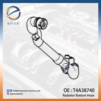 อะไหล่เครื่องยนต์รถยนต์ รีเดียเตอร์รถยนต์ ท่อน้ําท่อน้ํา T4A38740 T2H54332 T2H52877 สําหรับ Jaguar F-PACE X761